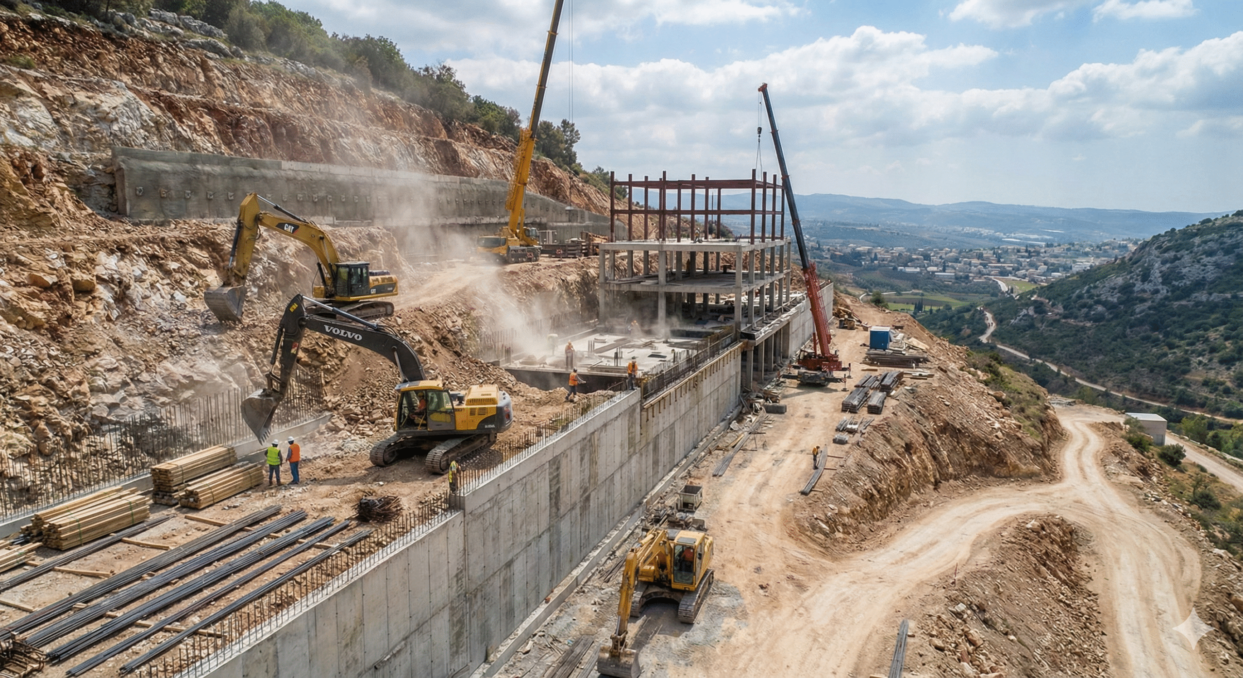 Hillside Construction Hillside Construction