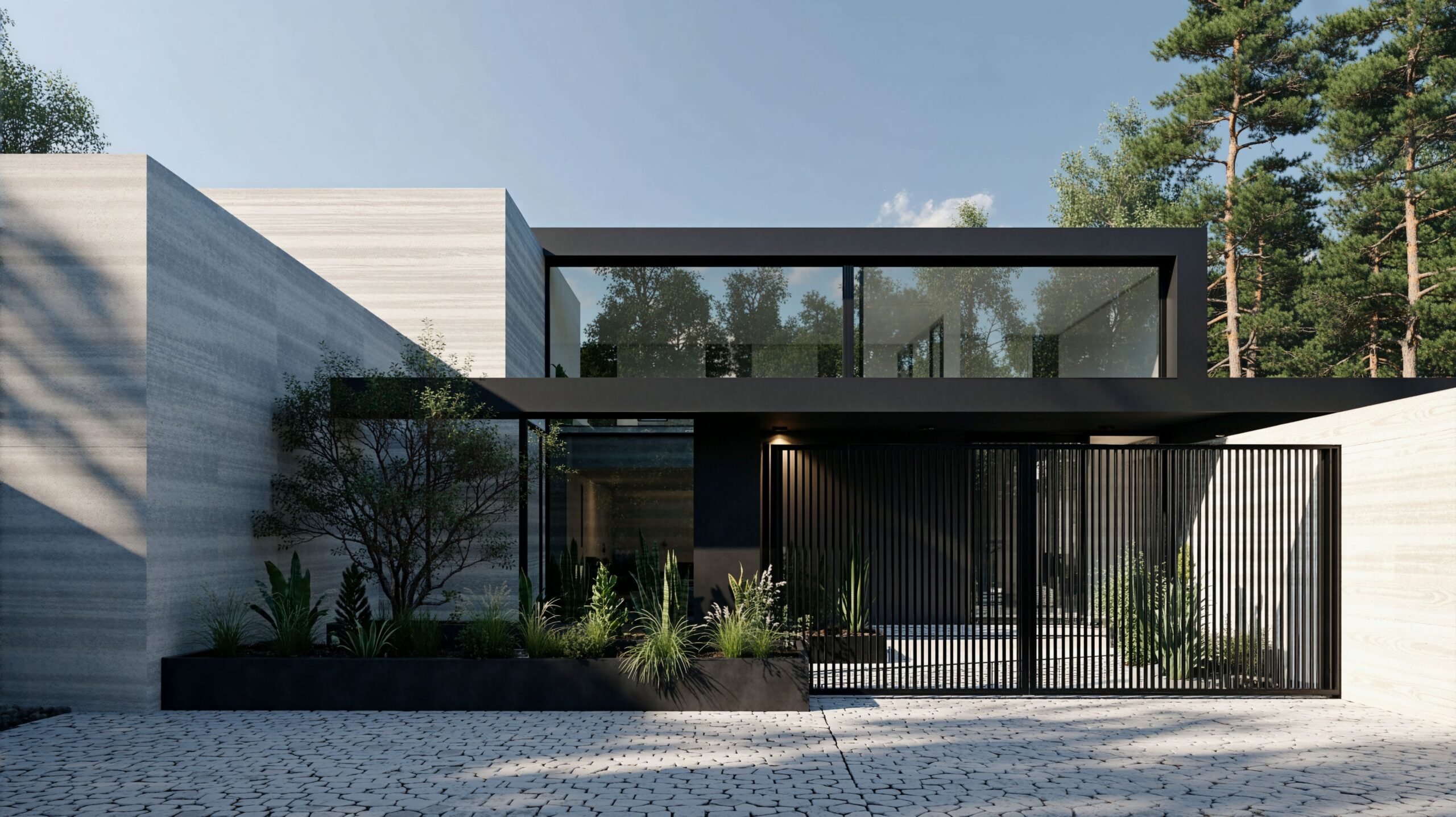 Koh Samui construction modern villa exterior design